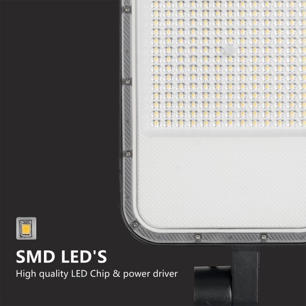 Brilagi-LED Lampă de exterior cu stâlp și kl. 3 m URBANLIGHT LED/200W/230V negru IP65