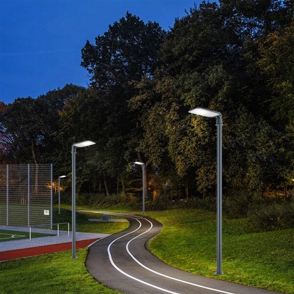 URBANLIGHT Brilagi-LED lampă de exterior cu stâlp, cablu 3 m, LED/100W/230V, antracit, IP65