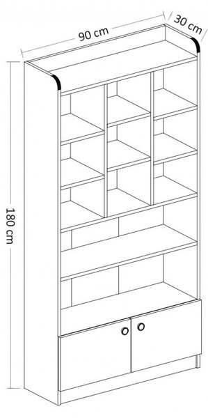 Biblioteca Tokyo - Alb