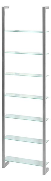 Raft argintiu etajat din metal 46 cm Cubic – Spinder Design
