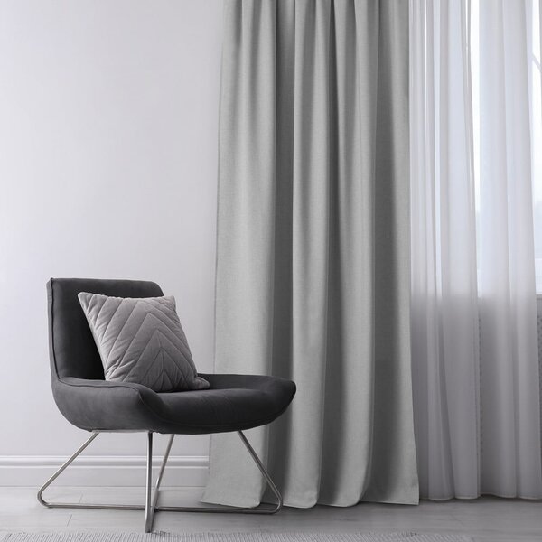 Draperie gri 140x270 cm Carmena – Homede