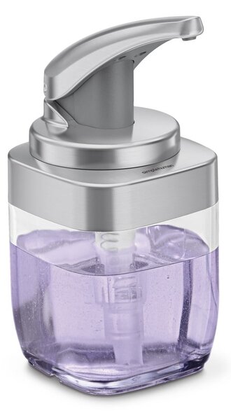 Dozator de săpun lichid din metal 444 ml - simplehuman