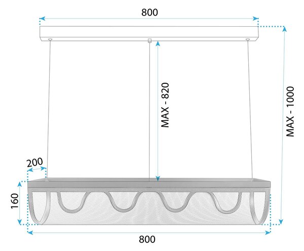 Lampa Led APP1409-CP