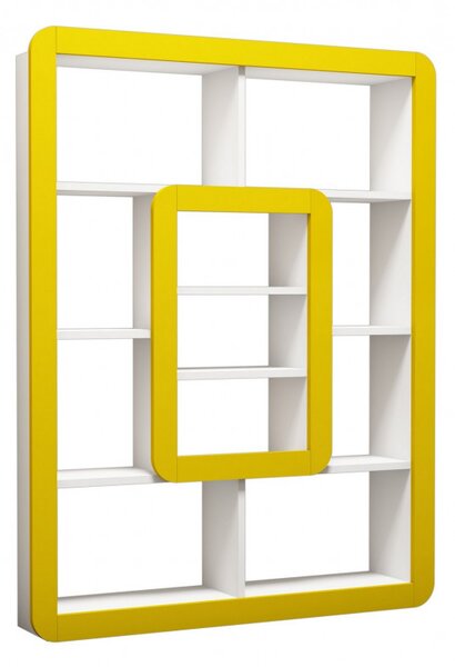 Biblioteca Orkide - Alb, Yellow
