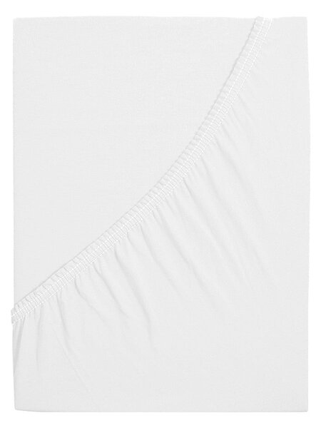 Cearceaf alb cu elastic 160x200 cm – B.E.S