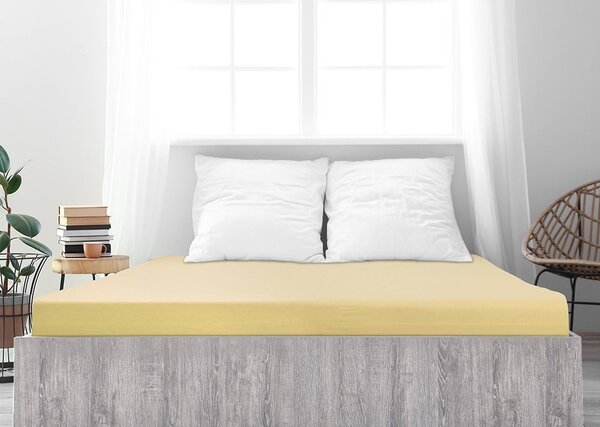 Cearceaf galben 90x200 cm – B.E.S
