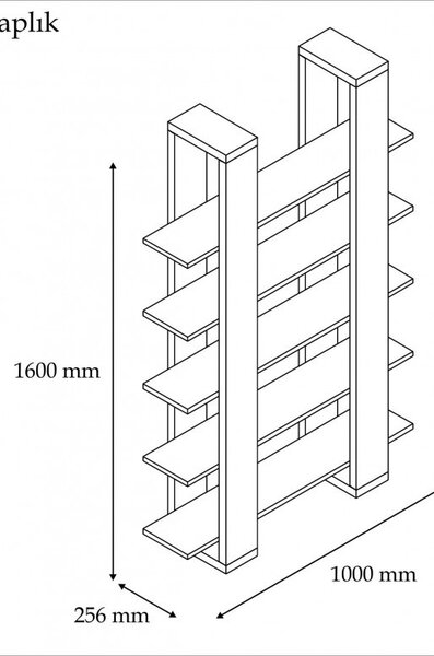 Biblioteca Ada - Walnut