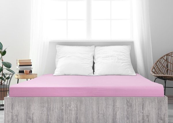 Cearceaf roz 90x200 cm – B.E.S
