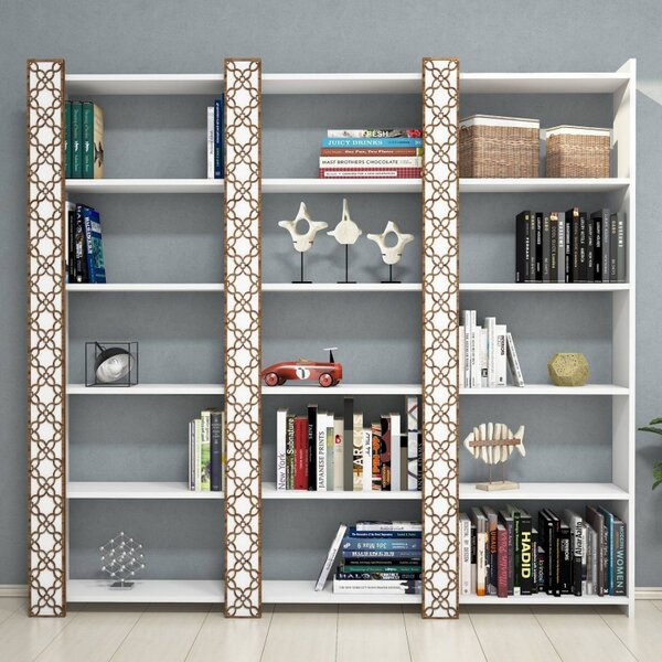 Biblioteca City 3 - Alb