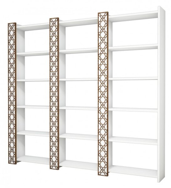 Biblioteca City 3 - Alb