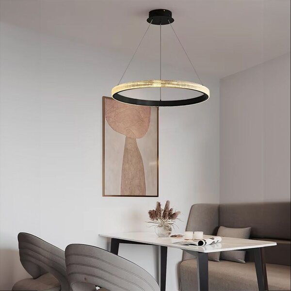 Lampă suspendată LED APP1512-CP Black