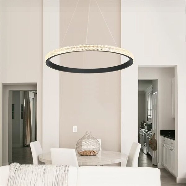 Lampă suspendată LED APP1512-CP Black