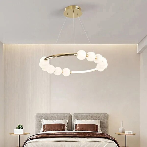 Lampa LED APP1553-CP Gold