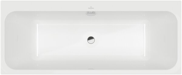 Cada dreptunghiulara, Villeroy & Boch, ARCHITECTURA, 170 x 75 cm, alb alpin