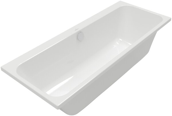 Cada dreptunghiulara, Villeroy & Boch, ARCHITECTURA, 170 x 75 cm, alb alpin
