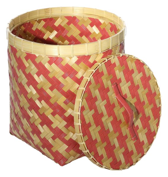 Coșuri cu capac Stripes 37,5x41cm
