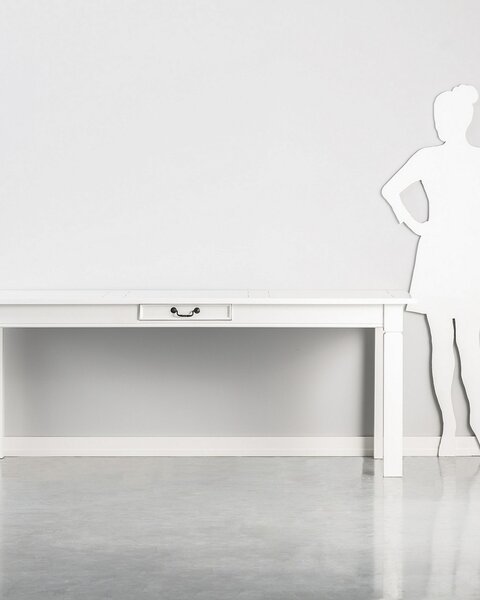 Masă Country White 200x90x76cm