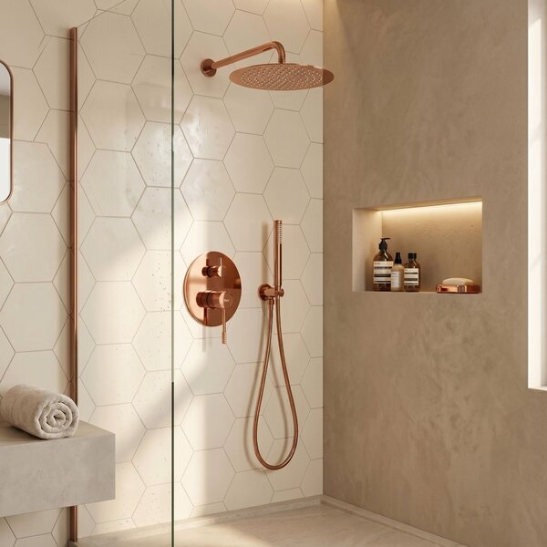 Set de dus incastrat Rea Venti Copper + BOX