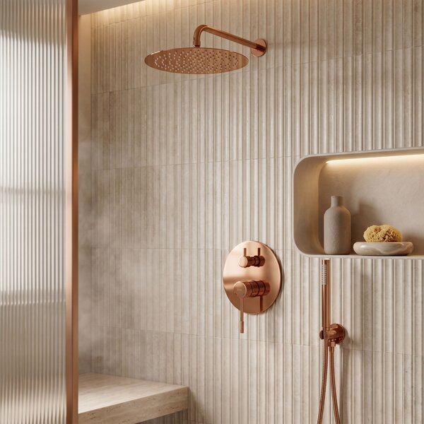 Set de dus incastrat Rea Venti Copper + BOX