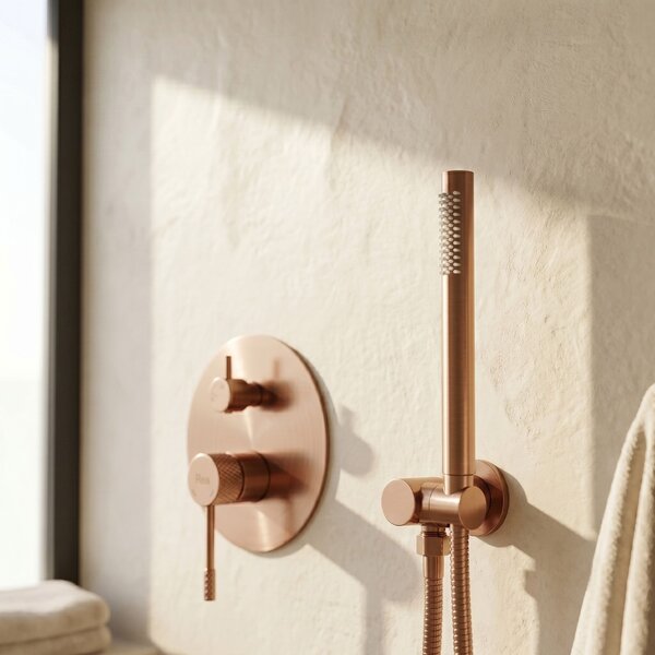 Set de dus incastrat Rea Venti Brush Copper + BOX