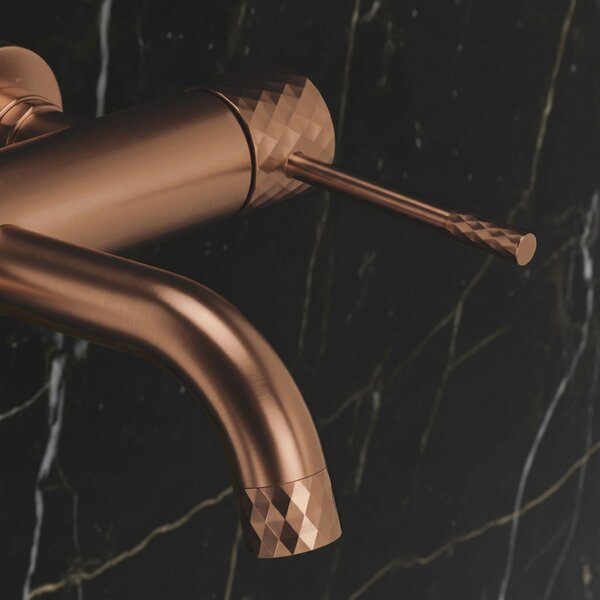 Baterie pentru cada Rea Lungo Diamond Brush Copper