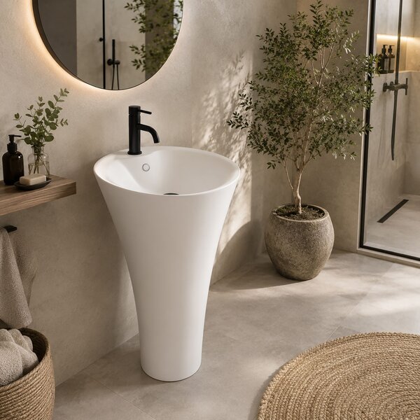 Lavoar ceramic Stativ AGNES