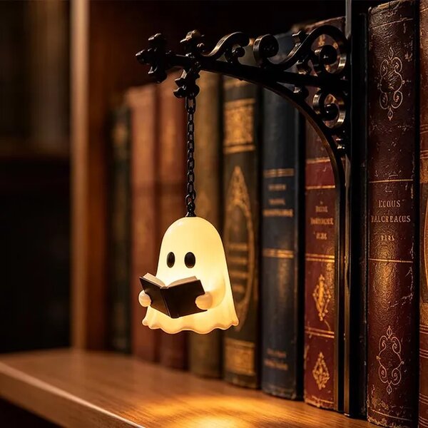 Shelfwisp™ Lanternă Fantomă Pentru Bibliotecă – 2 Buc