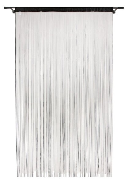 Draperie neagră pentru ușă 100x200 cm String – Mendola Fabrics