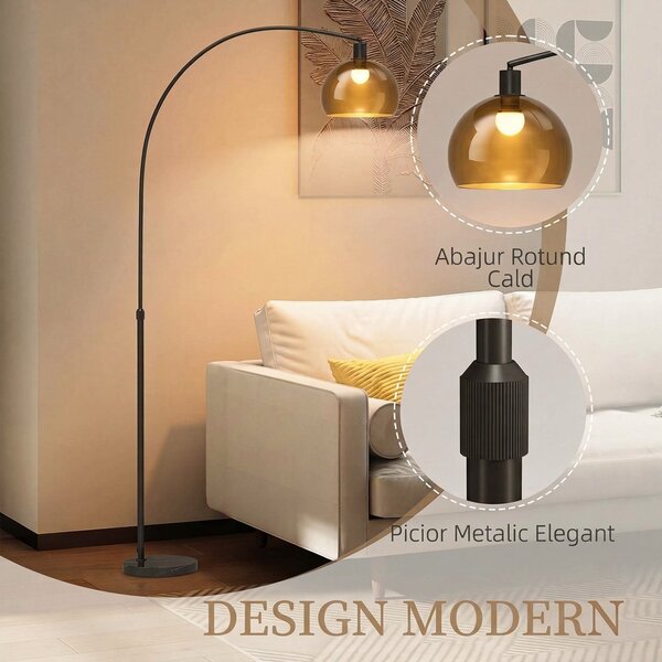 HOMCOM lampadar living vintage | Aosom Romania