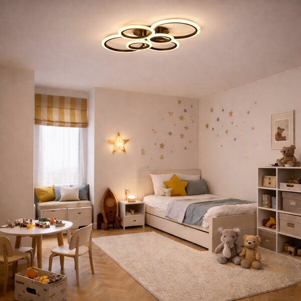 Candelabru Opaline - LED 3 culori de lumină