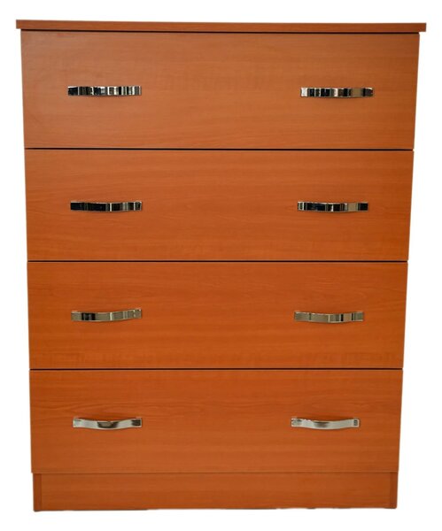 Comoda 4 sertare Cires, 80x48x105 cm