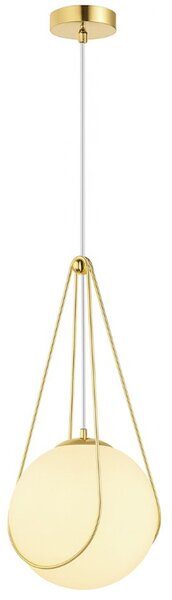 Toolight Toolight, lampă de tavan 20cm, 1xE27, APP1793-1CP, alb-auriu, OSW-04351