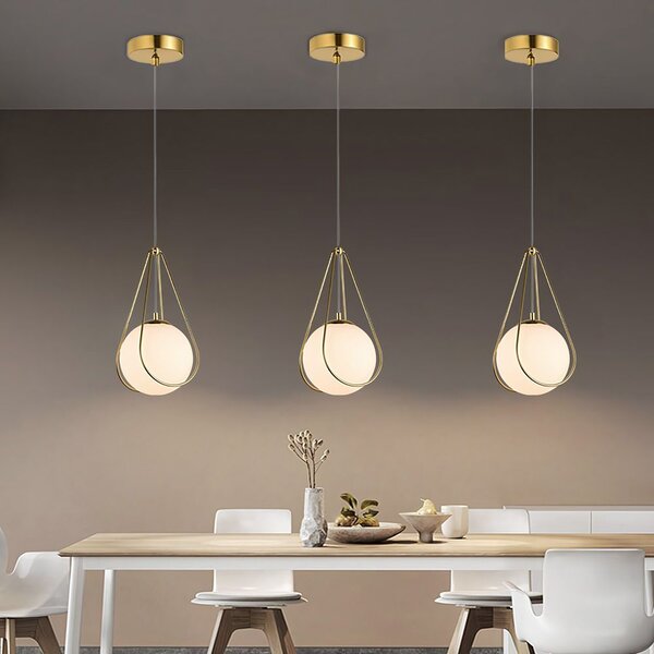Toolight Toolight, lampă de tavan 20cm, 1xE27, APP1793-1CP, alb-auriu, OSW-04351