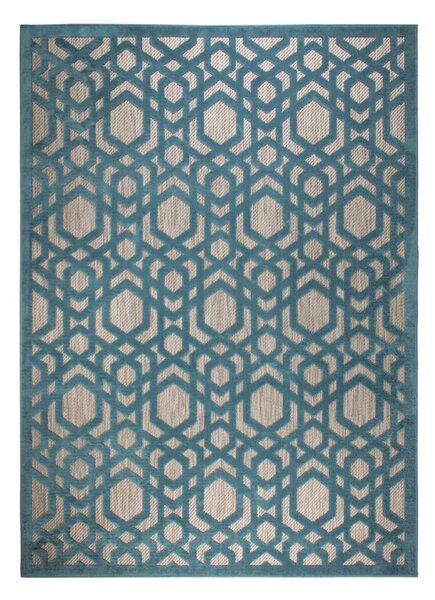 Covor de exterior albastru 230x160 cm Oro - Flair Rugs