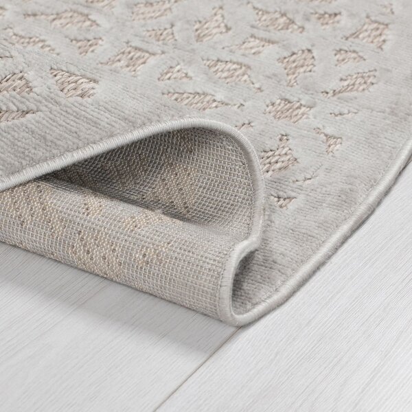 Covor de exterior gri rotund ø 160 cm Argento - Flair Rugs