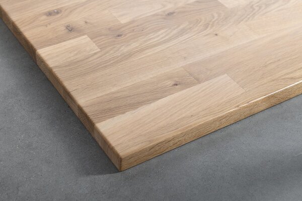 Sapho Sapho, placă WOODY 800x28x500mm, stejar natural masiv, WD080-70
