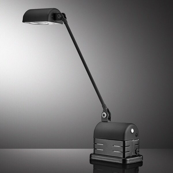 Lumina Daphinette Portatile 2.700K negru mat, reglabil, Negru, Studiu / Birou, Metal, Design