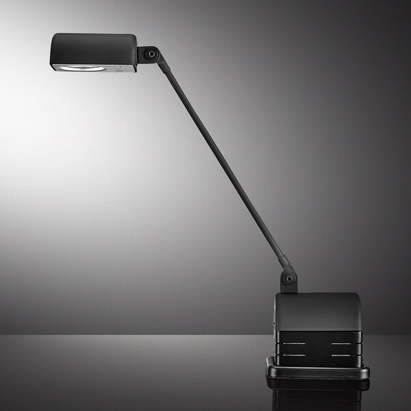 Lumina Daphinette Portatile 2.700K negru mat, reglabil, Negru, Studiu / Birou, Metal, Design