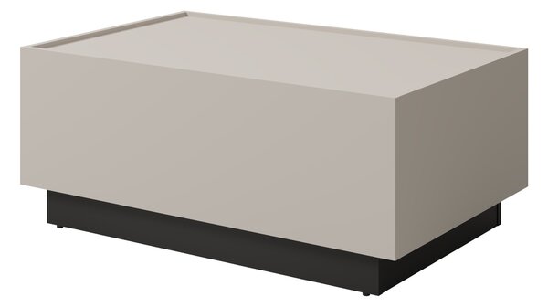 Măsuță de cafea extensibila Austin 380Cașmir, Negru, 4x6x9cm, PAL laminat, Unghiular