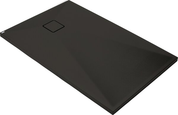 Deante Correo cădiță de duș dreptunghiulară 120x70 cm negru KQR_N73B