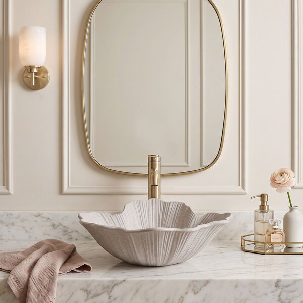 Lavoar pe blat Rea Flower Beige