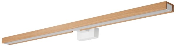 Aplică LED pentru oglindă Brilagi WOODY MIRROR LED/15W/230V IP44 stejar/alb