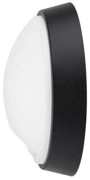 Aplică LED de exterior cu senzor LED/12W/230V IP65 negru
