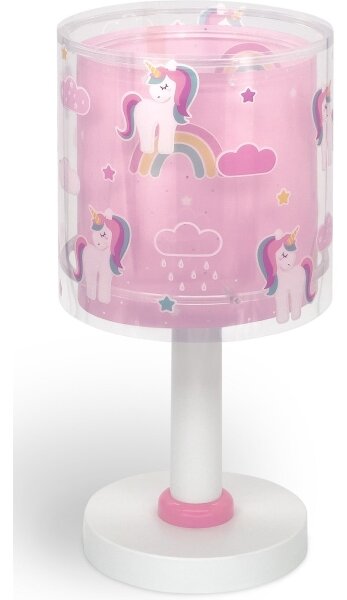 Dalber 41591N - Lampă LED de noptieră pentru copii UNICORNS 1xG4/4W/230V roz