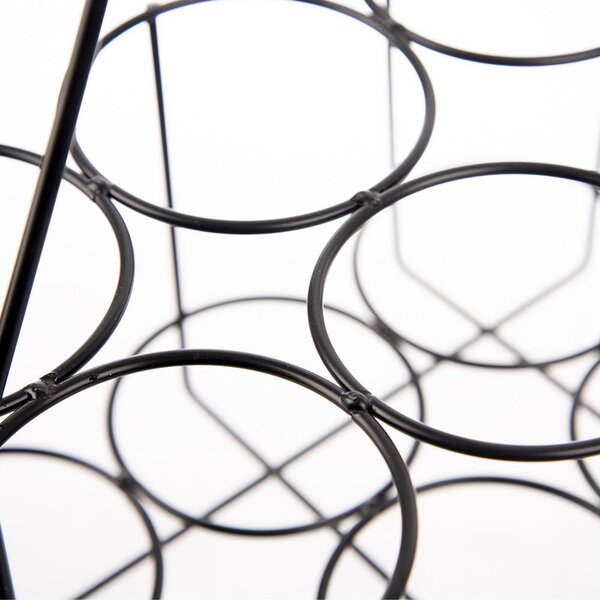 Suport pentru 6 sticle de vin din metal Radka – Orion