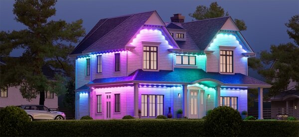 Nanoleaf N7401K02-15POL - Ghirlandă LED RGBW dimabilă 72W/230V 15m 2200-6500K IP67 Wi-Fi