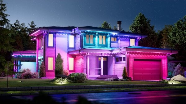 Nanoleaf N7401K02-15POL - Ghirlandă LED RGBW dimabilă 72W/230V 15m 2200-6500K IP67 Wi-Fi