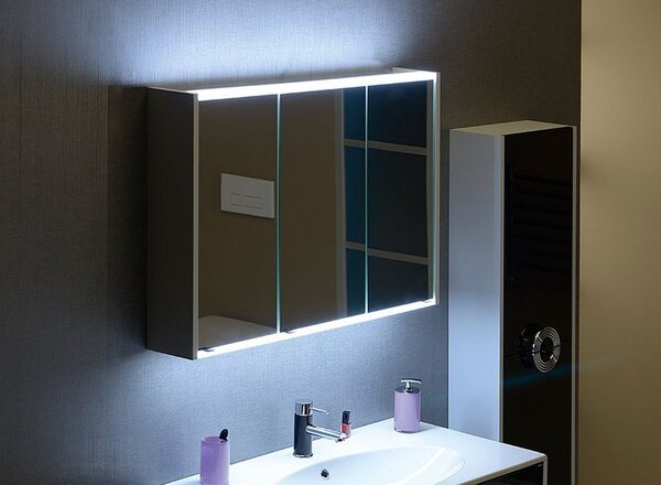 Sapho Sapho, galerie BATU 2x iluminare LED, 100x71x15cm, alb, 1141130