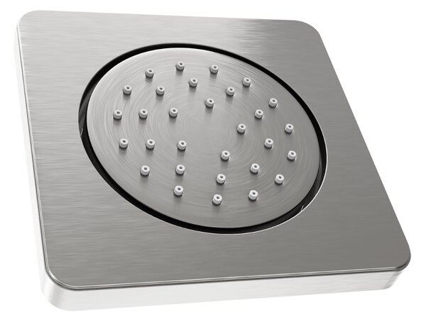 Mexen - duză de duș pentru podea, pătrată, 130x130 mm, grafit, 79366-66