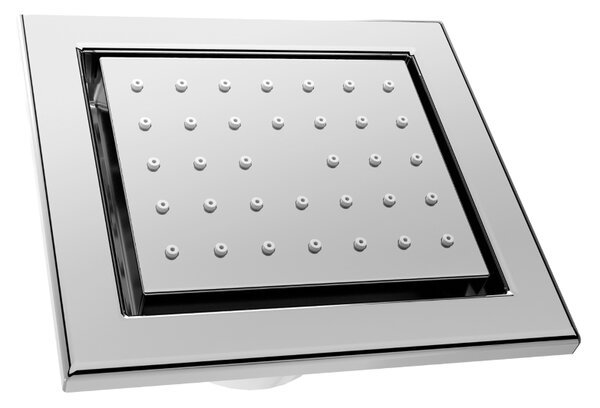 Mexen - duză de duș pentru podea, pătrată, 130x120 mm, crom, 79365-00